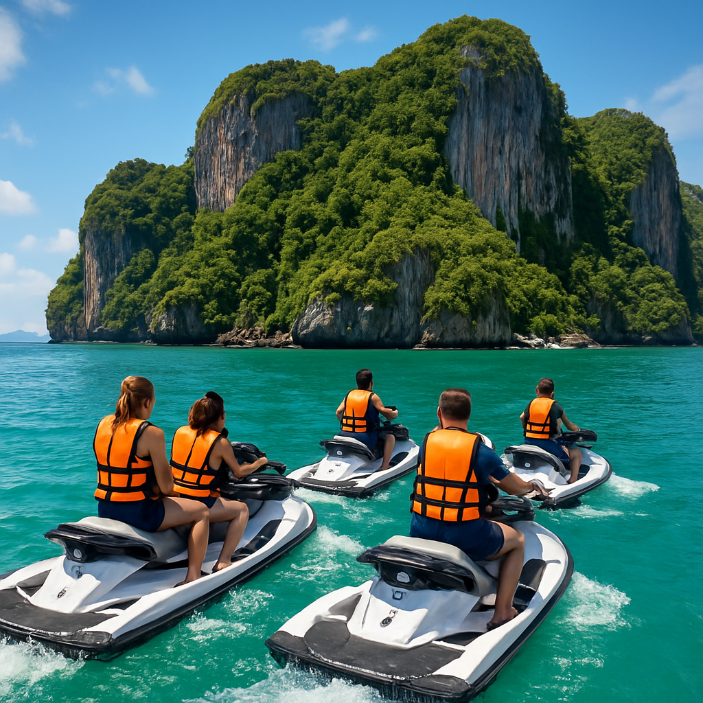 Exploring the Best Experience on a Monkey Island Jet Ski Tour Phuket