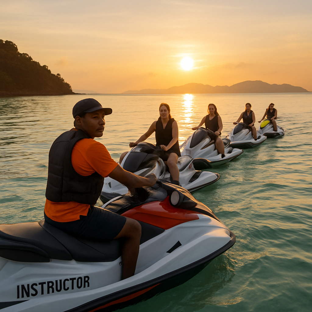 Exploring the Best Experiences on a Morning Jet Ski Tour Phuket